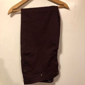 Maroon Skinny Jeans